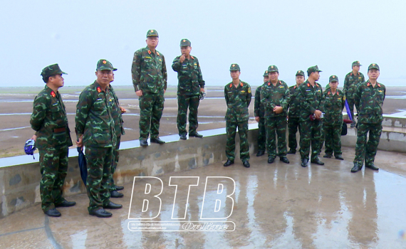  Tư lệnh Quân khu 3 kiểm tra Nh88 Nha cai chuẩn bị diễn tập tại Thái Bình