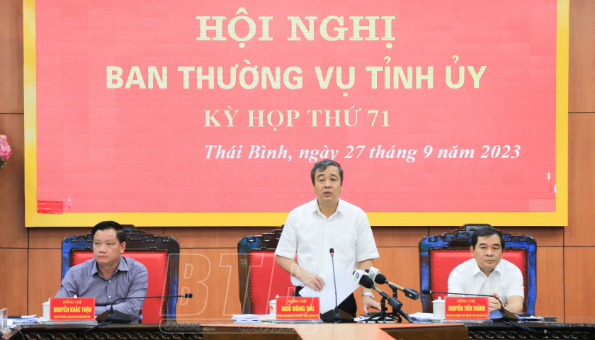   Nh88 - Cá Cược Mỗi Ngày Ban Thường vụ Tỉnh ủy