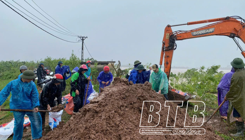   Các Nh88, đơn vị tích cực, chủ động ứng phó với mưa, lũ